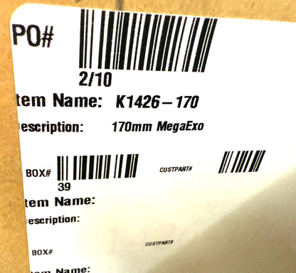 FSA Gossamer 2x MEGAEXO Alloy Left Crankarm CK-6028 Double 170mm