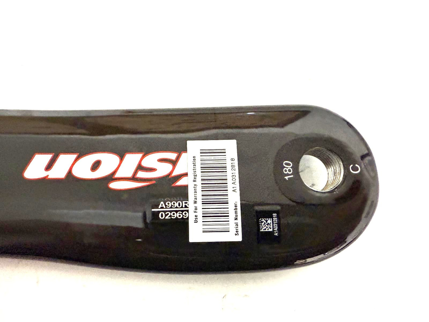 Vision FSA TRIMAX Carbon BB30 Right 180mm Double Carbon Crankarm Crank Arm NOS