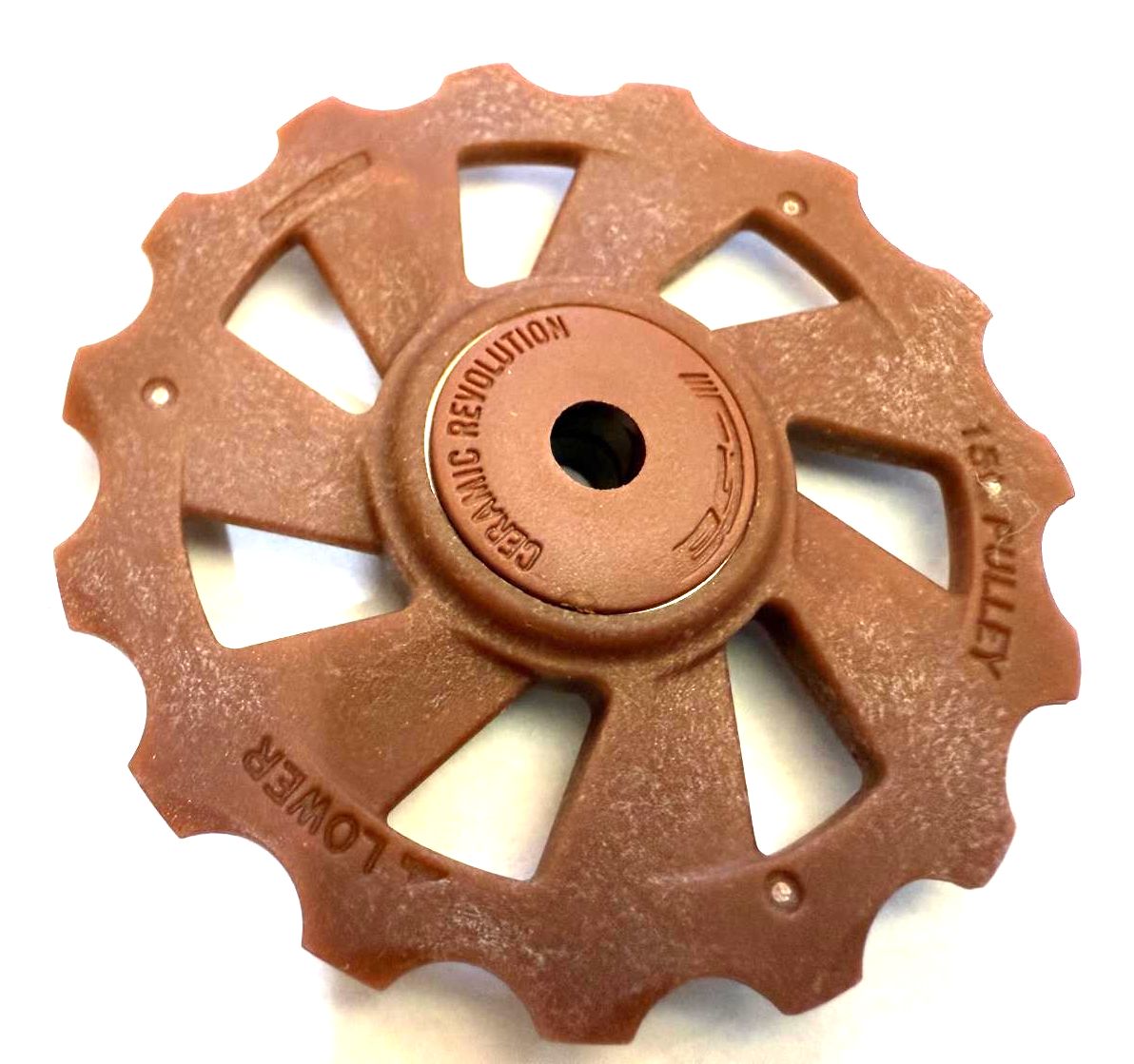 Vision Metron Rear Derailleur Pulley Lower 15th / Upper 11th Ceramic Revolution