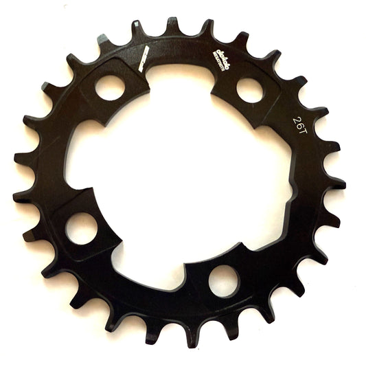 FSA Single Chainring SL-K 76 BCD 4 H 26T ABS WB344 4V FSA Asymmetric 1x11