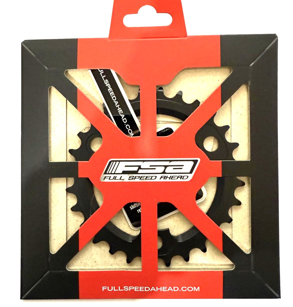 FSA Afterburner Super MTB BCD86 28 tooth Alloy MTB Chainring WA242 3 Bolt m10