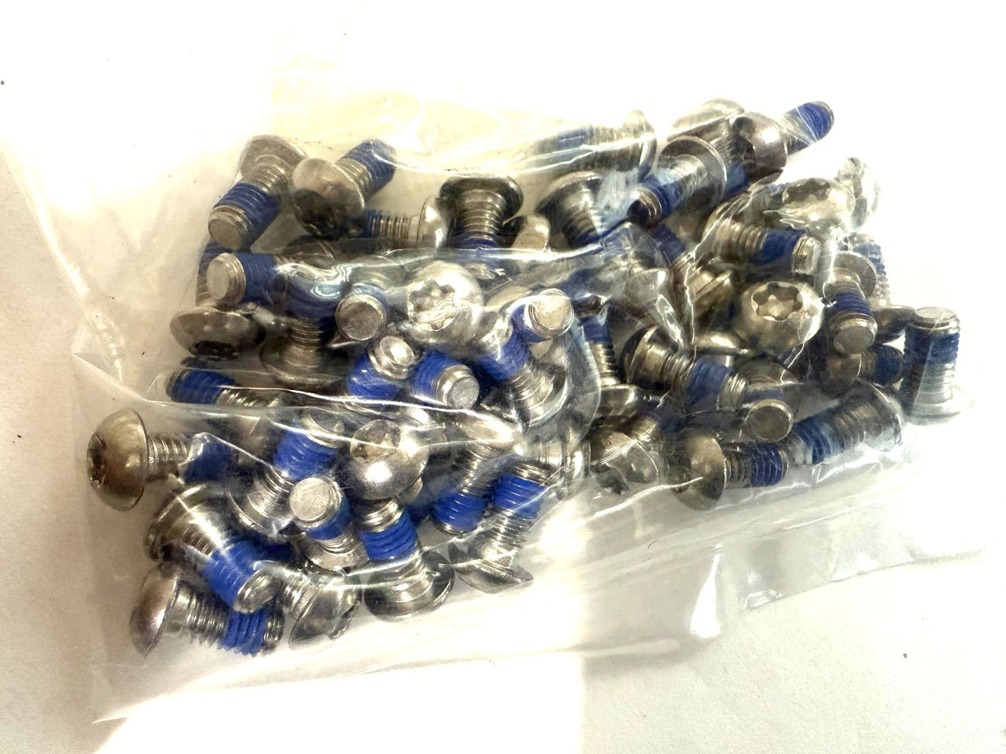 Lot of 50 M5*10mm Mountain Bike Brake Rotor Bolts screws T25 MTB Stainless