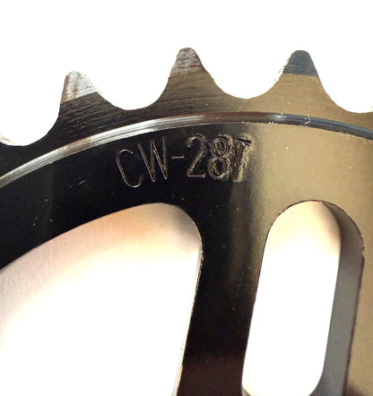 BMX Alloy 28 tooth 28t Sprocket Chainring 1/8th
