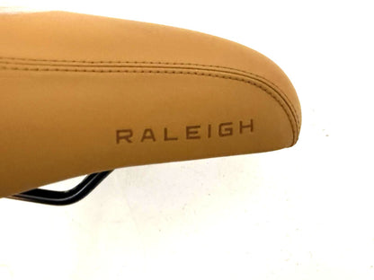 Raleigh Velo Comfort Cruiser Hybrid Bike Wide Saddle / Seat Brown (No Clamp) NEW