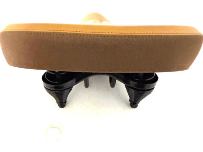 Raleigh Velo Comfort Cruiser Hybrid Bike Wide Saddle / Seat Brown (No Clamp) NEW