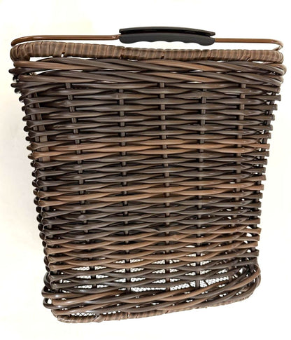 RALEIGH Superbe RR Wicker Pannier Bike Bicycle Basket Brown with Handle TP-339W