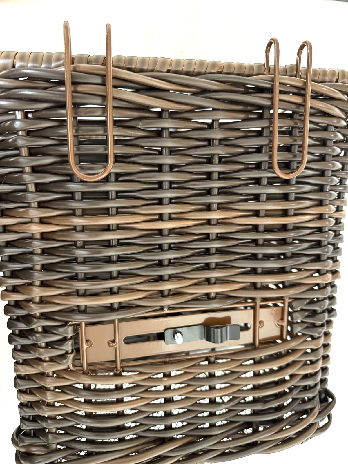 RALEIGH Superbe RR Wicker Pannier Bike Bicycle Basket Brown with Handle TP-339W