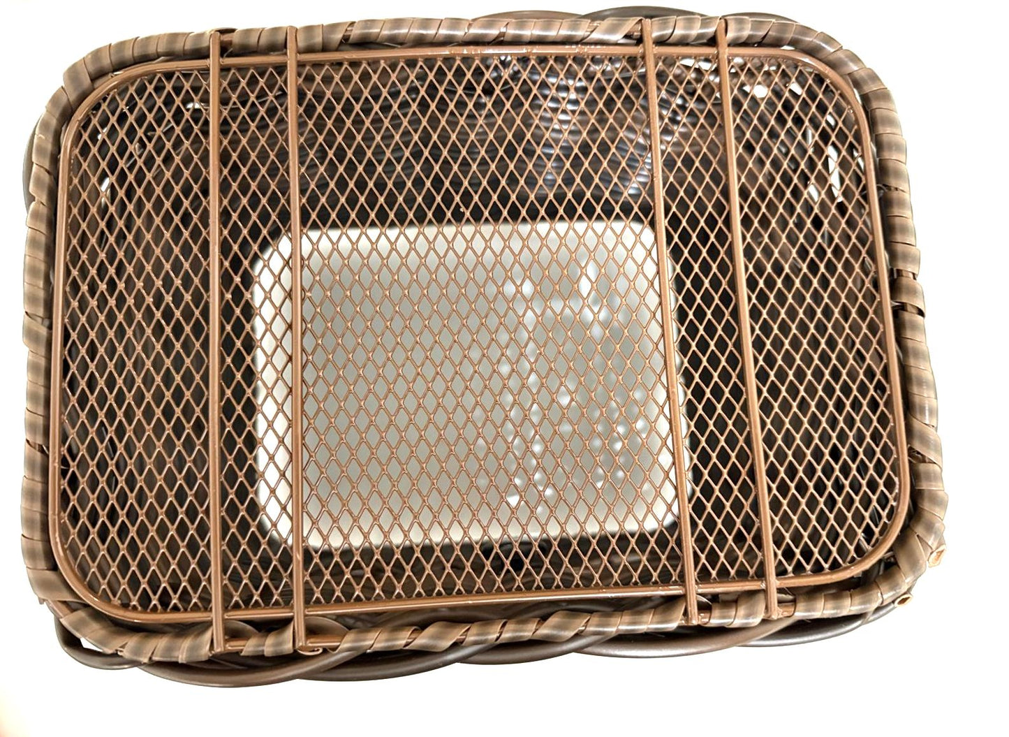 RALEIGH Superbe RR Wicker Pannier Bike Bicycle Basket Brown with Handle TP-339W