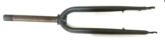Izip Simi 1 1/8" 26" Threaded Steel Bike Fork 100mm QR Disc Axle-Crown 410mm NEW
