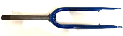 Raleigh IE 1 1/8" 26" Threaded Steel Bike Fork 100mm QR Disc Axle-Crown 410mm