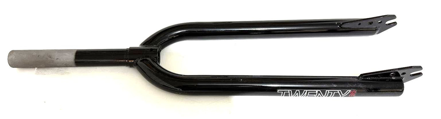 Framed 29" BMX Chromoly Black Bike 1 1/8 Threadless Fork 3/8 Axle to Crown 430mm