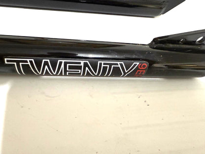Framed 29" BMX Chromoly Black Bike 1 1/8 Threadless Fork 3/8 Axle to Crown 430mm