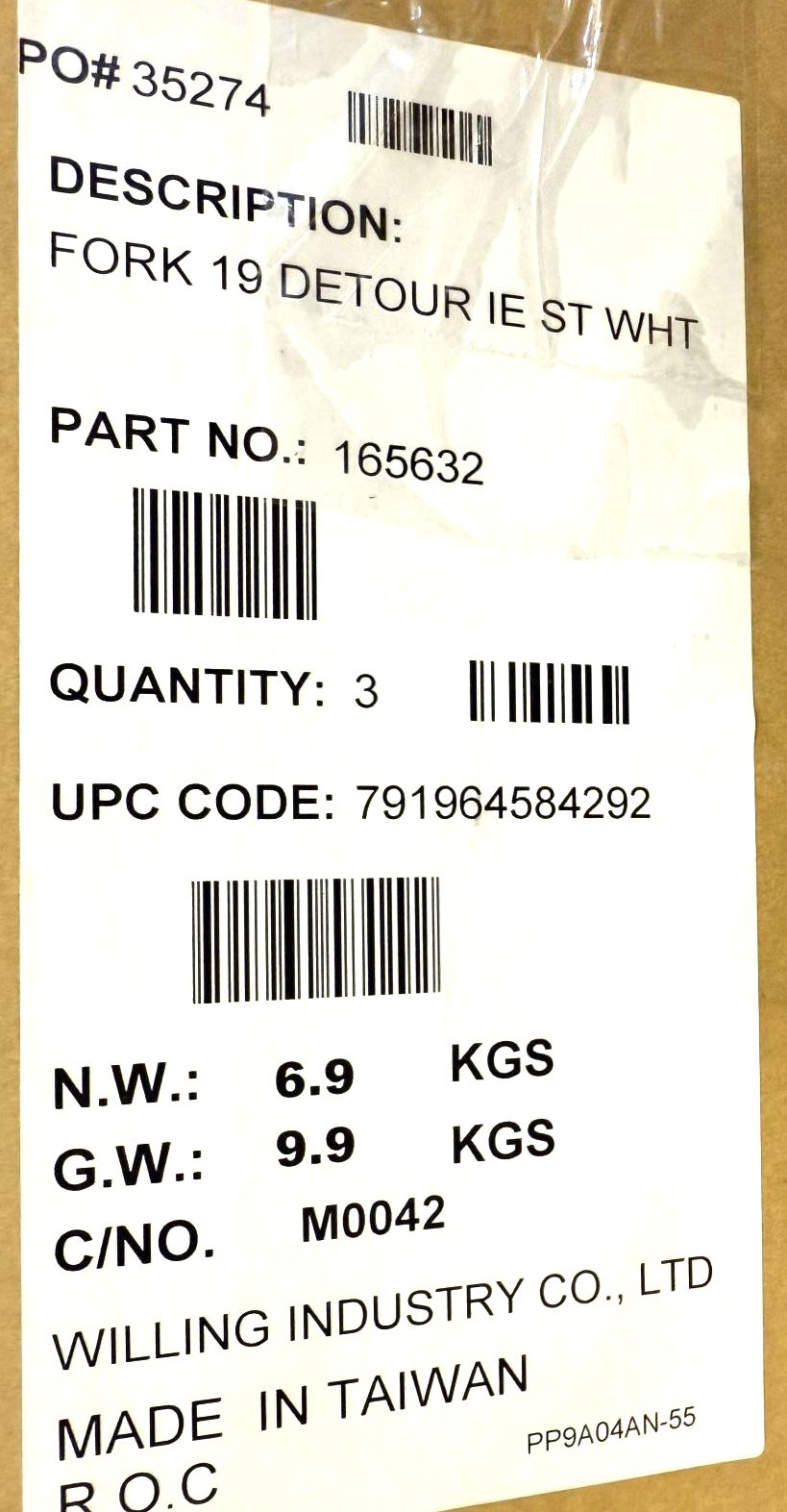Raleigh E-Bike 1 1/8" 700c Threadless Alloy Bike Fork 100mm QR Disc A-C 430mm