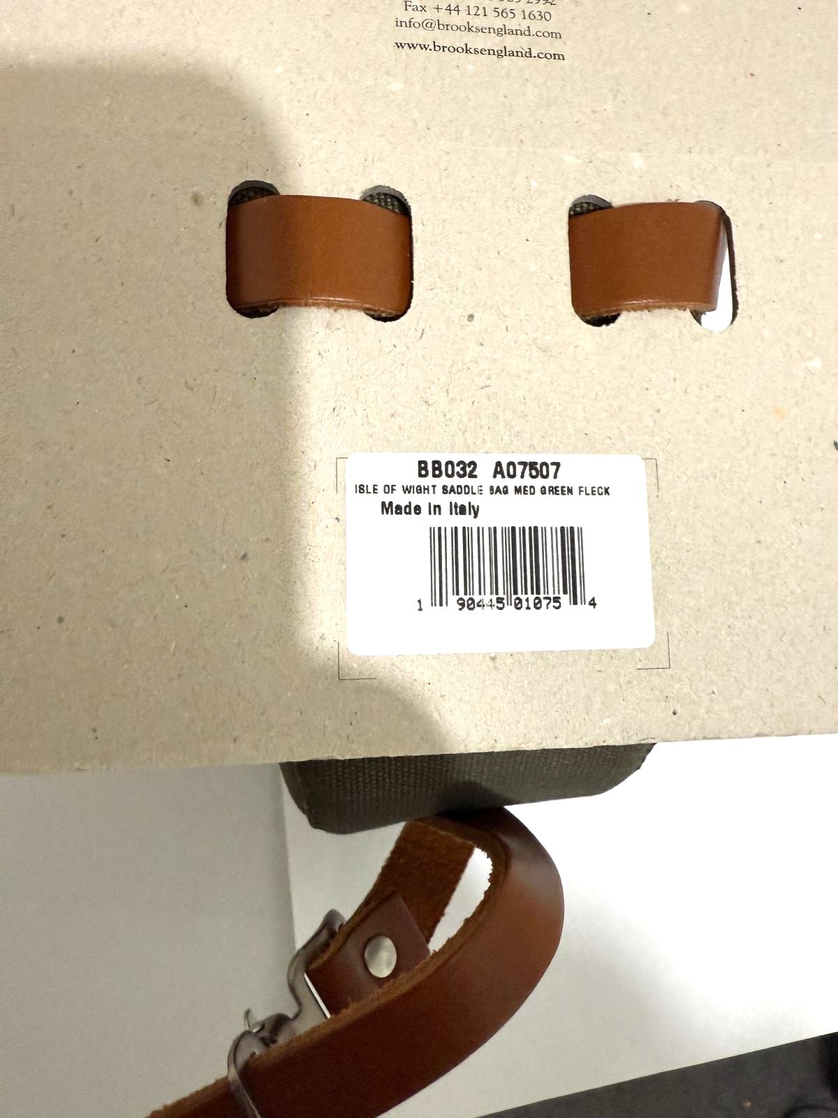 Brooks ‘Isle Of Wight’ Medium Bag Bike Seat Bag Green