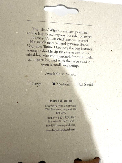 Brooks ‘Isle Of Wight’ Medium Bag Bike Seat Bag Green