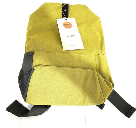 Brooks Dalston Utility Knapsack Backpack Medium Lime Fleck Bag New with Tags