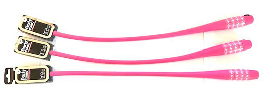 Lot of 3 Knog Party Combo 620mm Combination Bike Lock Braided Steel Pink New