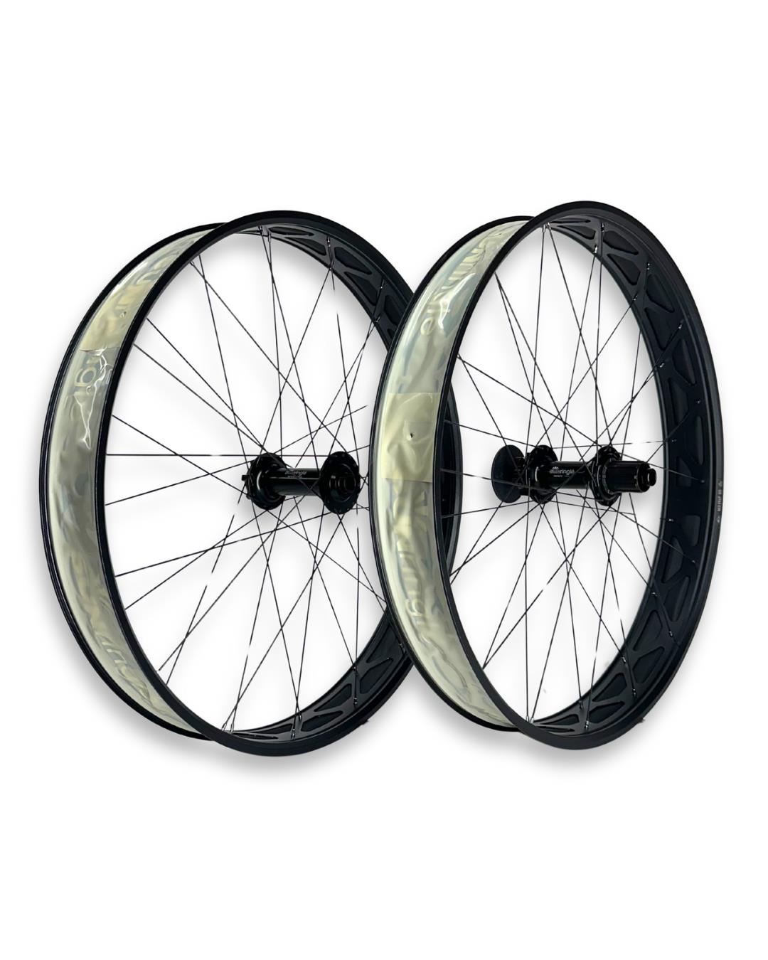 Sun Ringle Mulefut 80 26” Fat Bike Wheelset – 150x15mm / 177x12mm, Shimano HG, Tubeless-Ready
