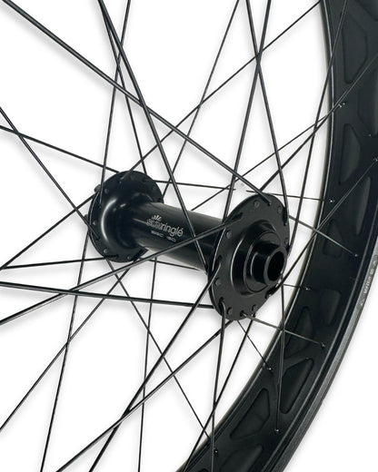 Sun Ringle Mulefut 80 26” Fat Bike Wheelset – 150x15mm / 177x12mm, Shimano HG, Tubeless-Ready