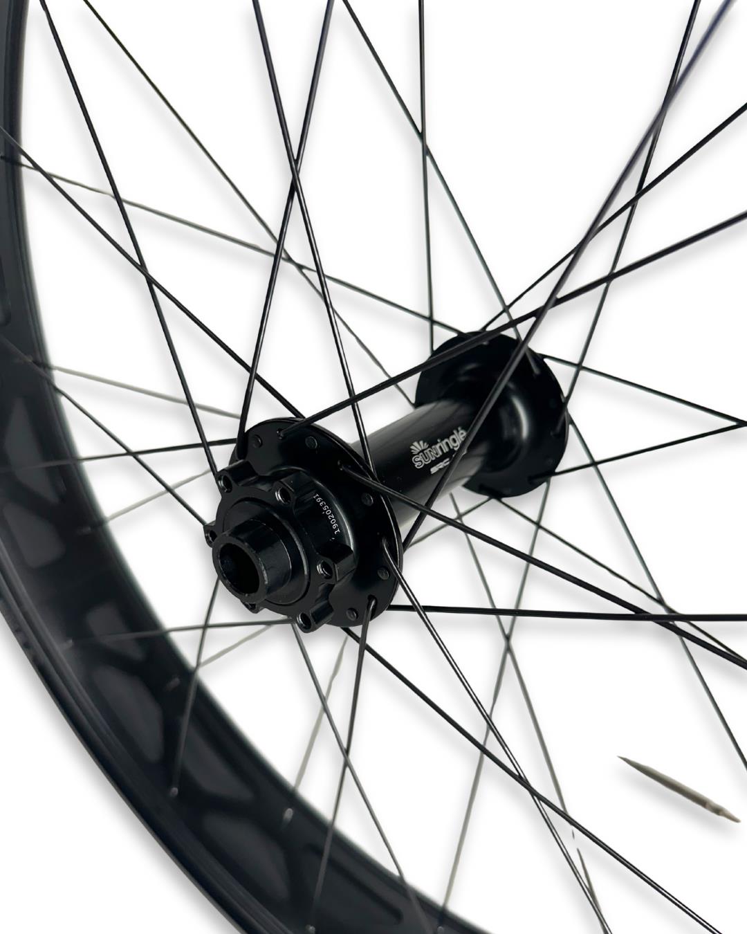 Sun Ringle Mulefut 80 26” Fat Bike Wheelset – 150x15mm / 177x12mm, Shimano HG, Tubeless-Ready