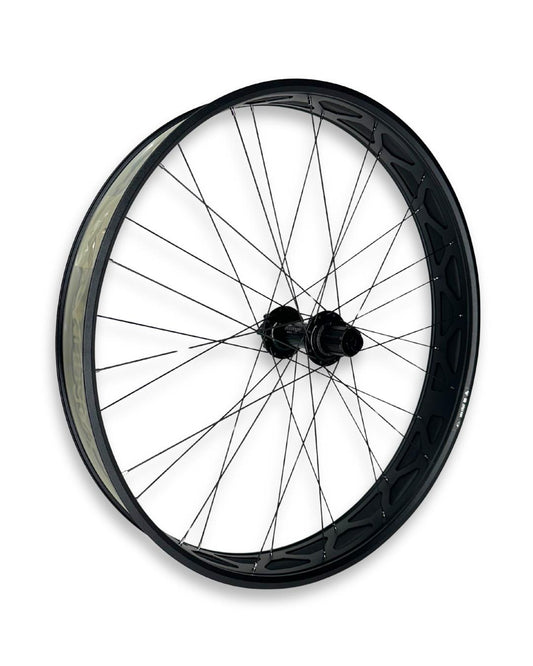 Sun Ringle Mulefut 80 26” Fat Bike Rear Wheel – 177x12mm Thru Axle, Shimano HG, Tubeless-Ready