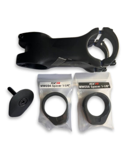 FSA Full Speed Ahead SCR SL-K Stem Clamp 31.8mm 80mm +/-6 Deg Black Aluminum