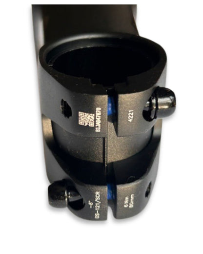 FSA Full Speed Ahead SCR SL-K Stem Clamp 31.8mm 80mm +/-6 Deg Black Aluminum