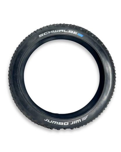Schwalbe Jumbo Jim 26×4.4 Fat Bike Tire – Tubeless-Ready, Addix SpeedGrip, 5–30 psi