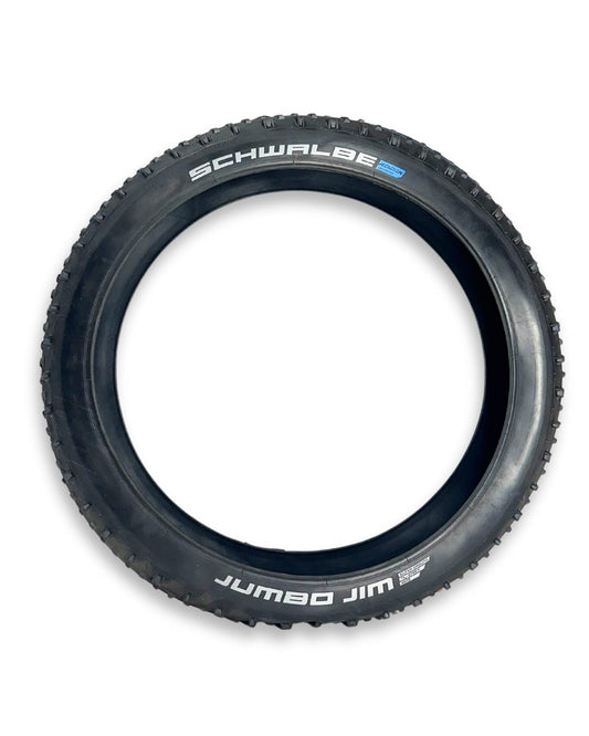 Schwalbe Jumbo Jim 26×4.4 Fat Bike Tire – Tubeless-Ready, Addix SpeedGrip, 5–30 psi