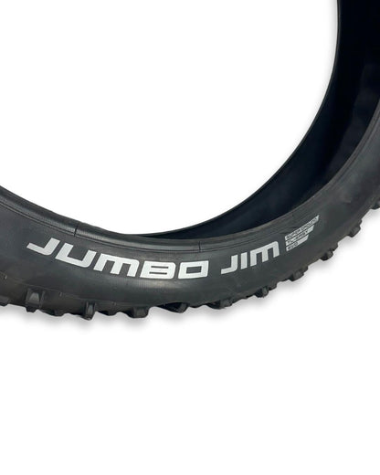 Schwalbe Jumbo Jim 26×4.4 Fat Bike Tire – Tubeless-Ready, Addix SpeedGrip, 5–30 psi