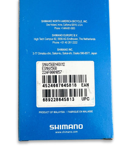 Shimano SM-AX56-B Rear Thru-Axle – 12×148 mm, 177 mm, Lightweight Hollow Design
