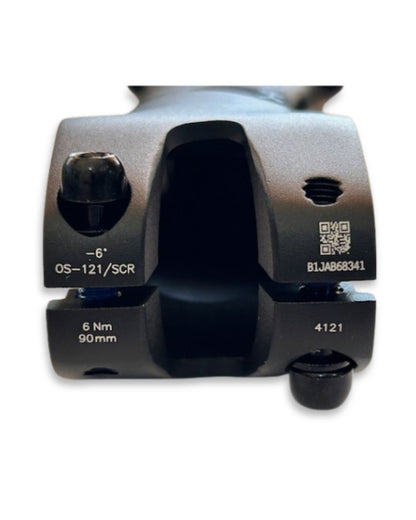 FSA Full Speed Ahead SCR SL-K Stem Clamp 31.8mm 90mm +/-6 Deg Black Aluminum