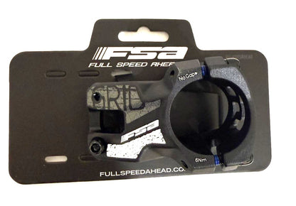 FSA Full Speed Ahead GRID Threadless Stem 35mm +/-6 Deg  35mm Clamp 1 1/8" New