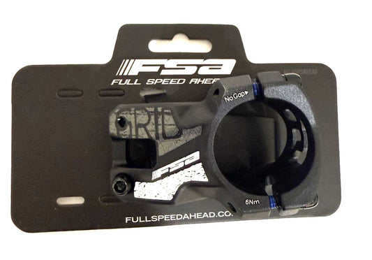 FSA Full Speed Ahead GRID Threadless Stem 35mm +/-6 Deg  35mm Clamp 1 1/8" New