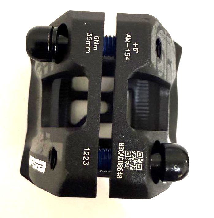 FSA Full Speed Ahead GRID Threadless Stem 35mm +/-6 Deg  35mm Clamp 1 1/8" New