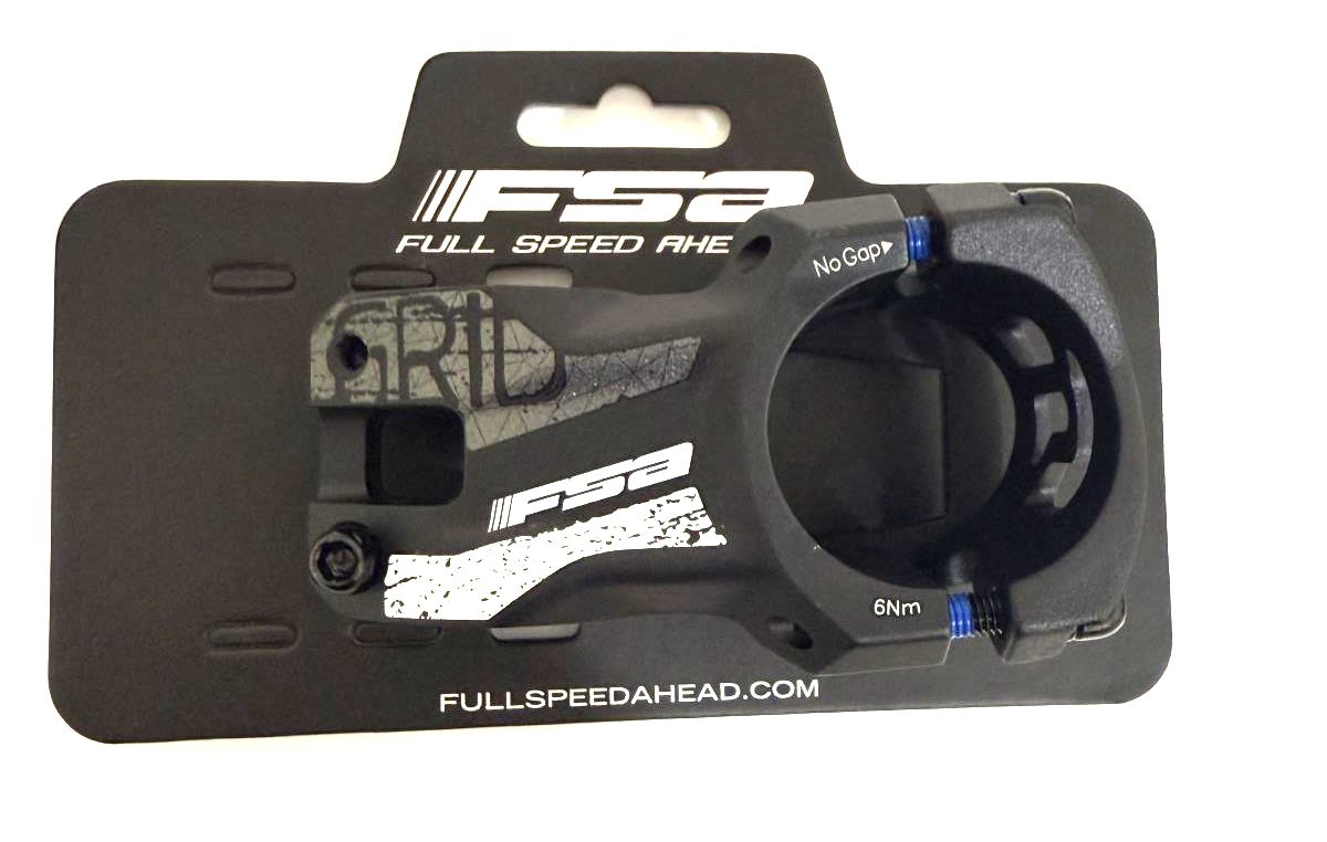 FSA Full Speed Ahead GRID Threadless Stem 50mm +/-6 Deg  35mm Clamp 1 1/8" New