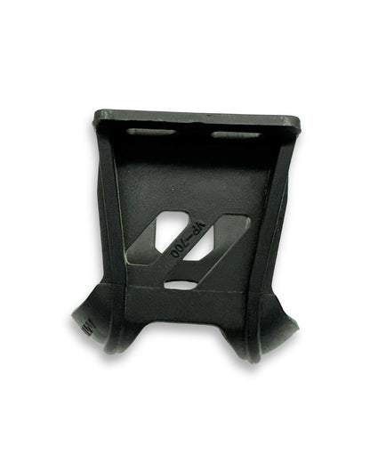 EVO Strapless Double Toe Clips – Black Resin Toe Clips (Pair)