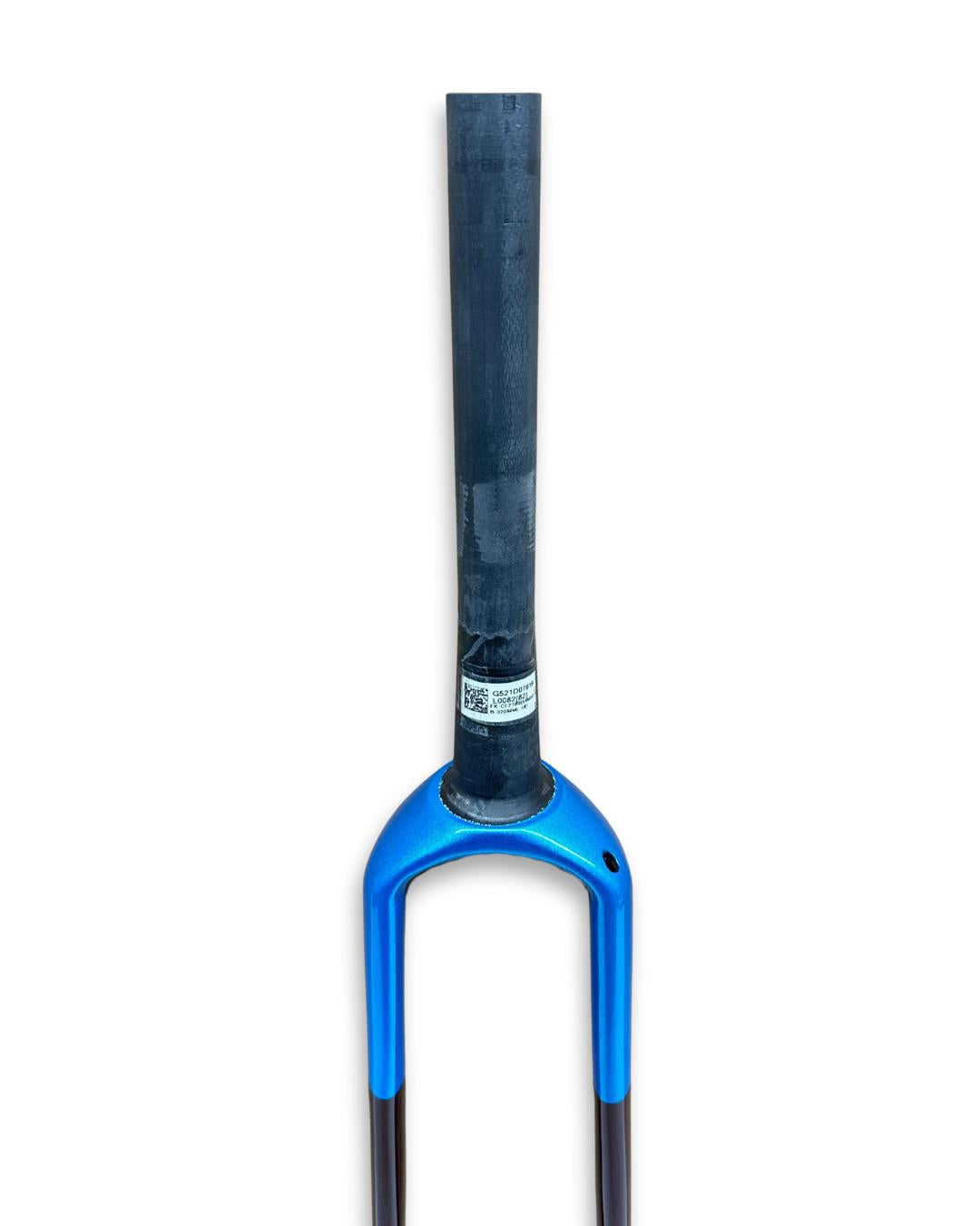 3T Exploro RaceMax Carbon Gravel Fork — 700c Disc 380mm A-C Blue/Brown