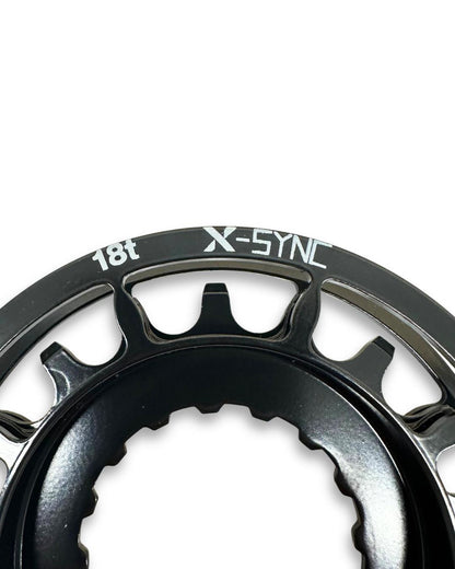 Haibike Xduro 18T X-Sync Double Guard Chainring for Bosch CX Plus