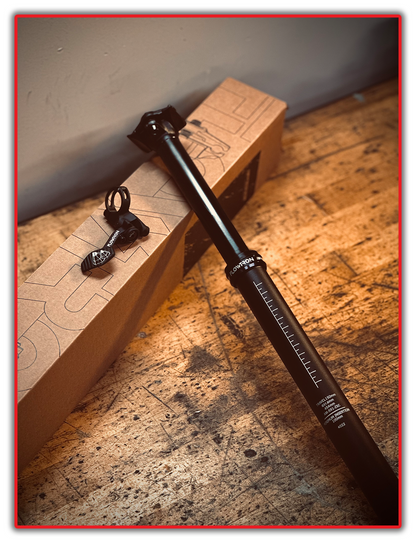 FSA FLOWTRON MTB DROPPER SEATPOST 31.6mm 150mm Travel Flat Bar Remote New in Box