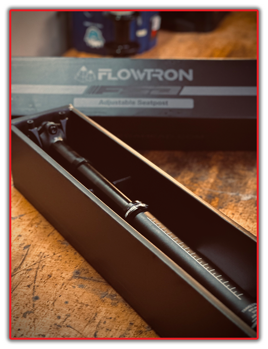 FSA FLOWTRON MTB DROPPER SEATPOST 31.6mm 175mm Travel Flat Bar Remote New in Box