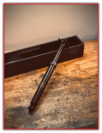 FSA FLOWTRON MTB DROPPER SEATPOST 31.6mm 125mm Travel Flat Bar Remote New in Box