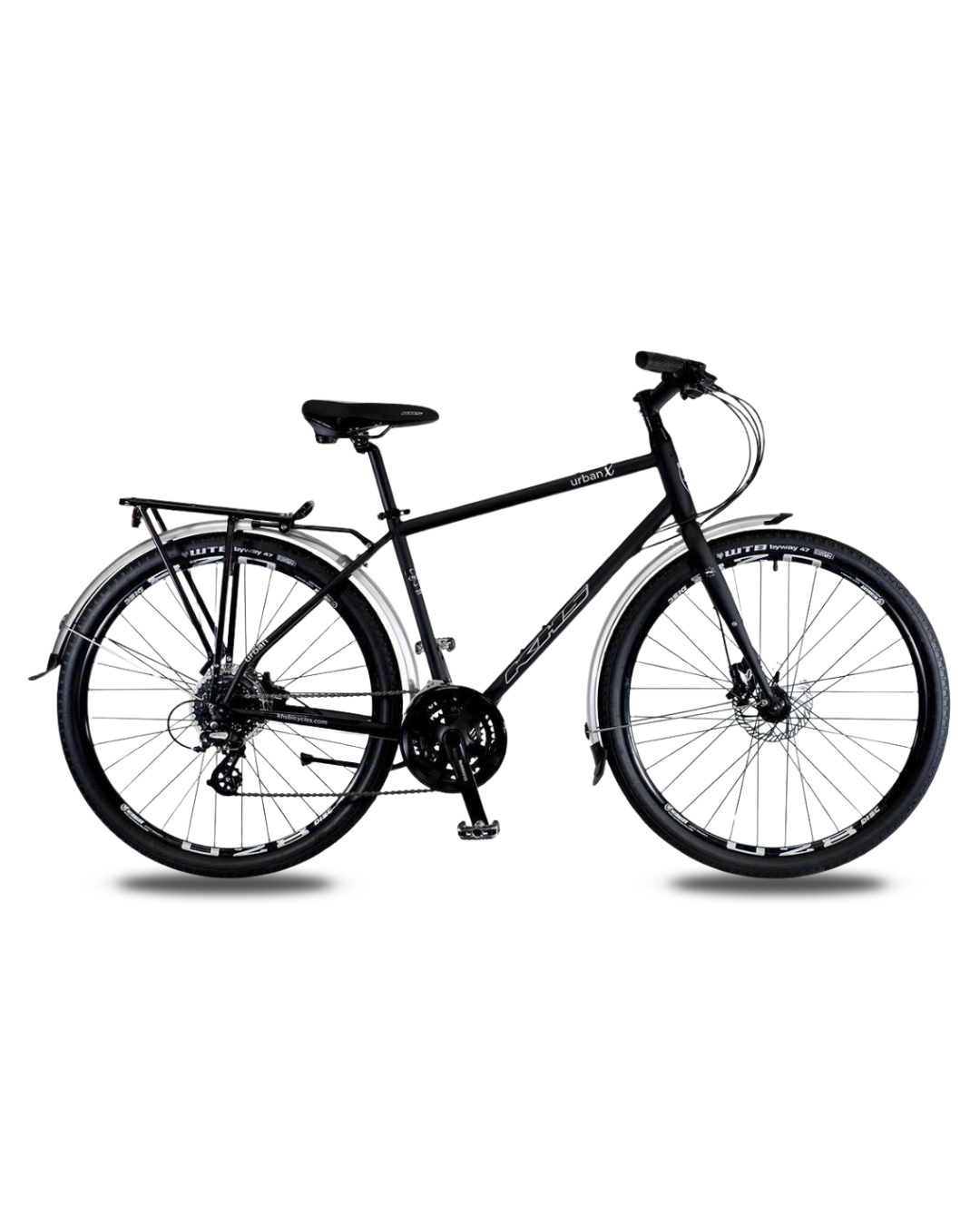 2025 KHS Urban X SC-100 650B 27.5 Commuter Bike 24-Speed – Large