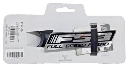 Black alloy bike stem 110mm 31.8mm clamp 6 degree with carbon faceplate lightweight