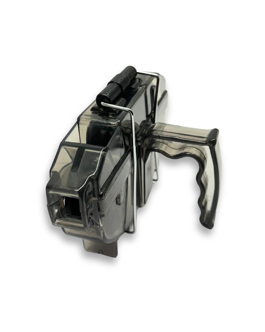 Bike chain maintenance tool kit including chain breaker tool, quick-link pliers, and chain scrubber cleaner