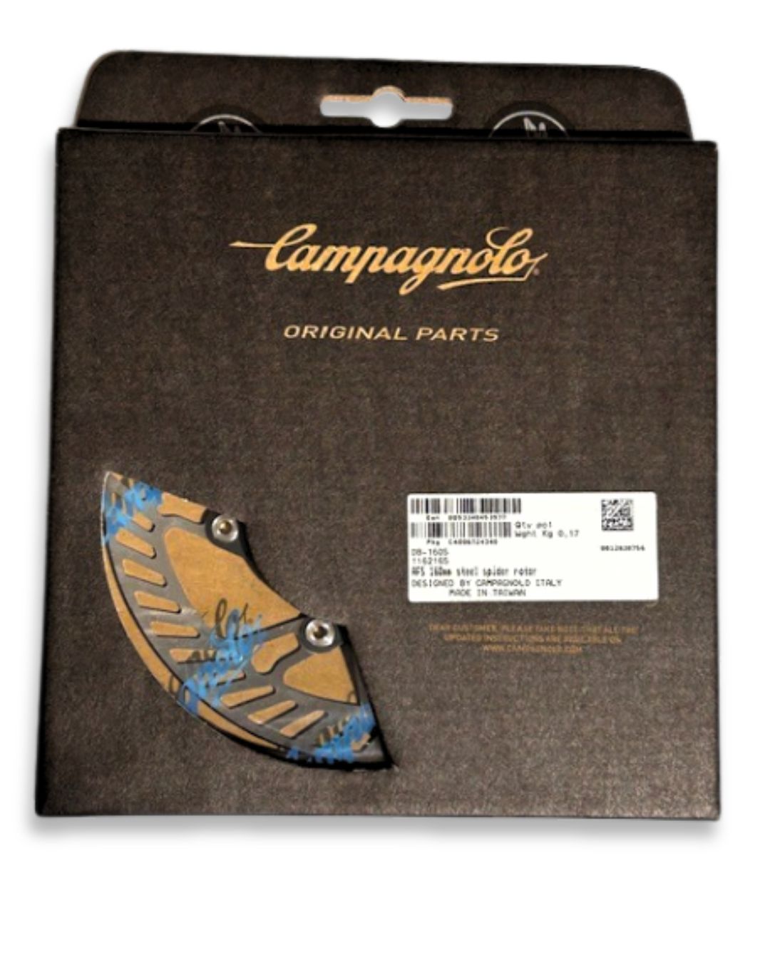 Campagnolo Ekar DB-160S 160 mm AFS Centerlock road bike disc brake rotor new in box