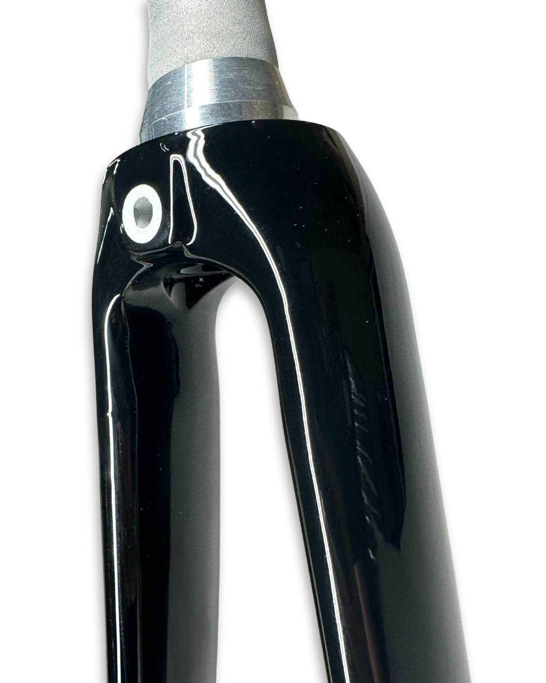 Carbon road bike fork 700c with tapered steerer, quick release, rim brake, 100mm spacing, 50mm offset