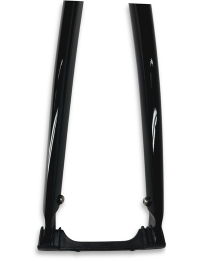 Carbon road bike fork 700c with tapered steerer, quick release, rim brake, 100mm spacing, 50mm offset