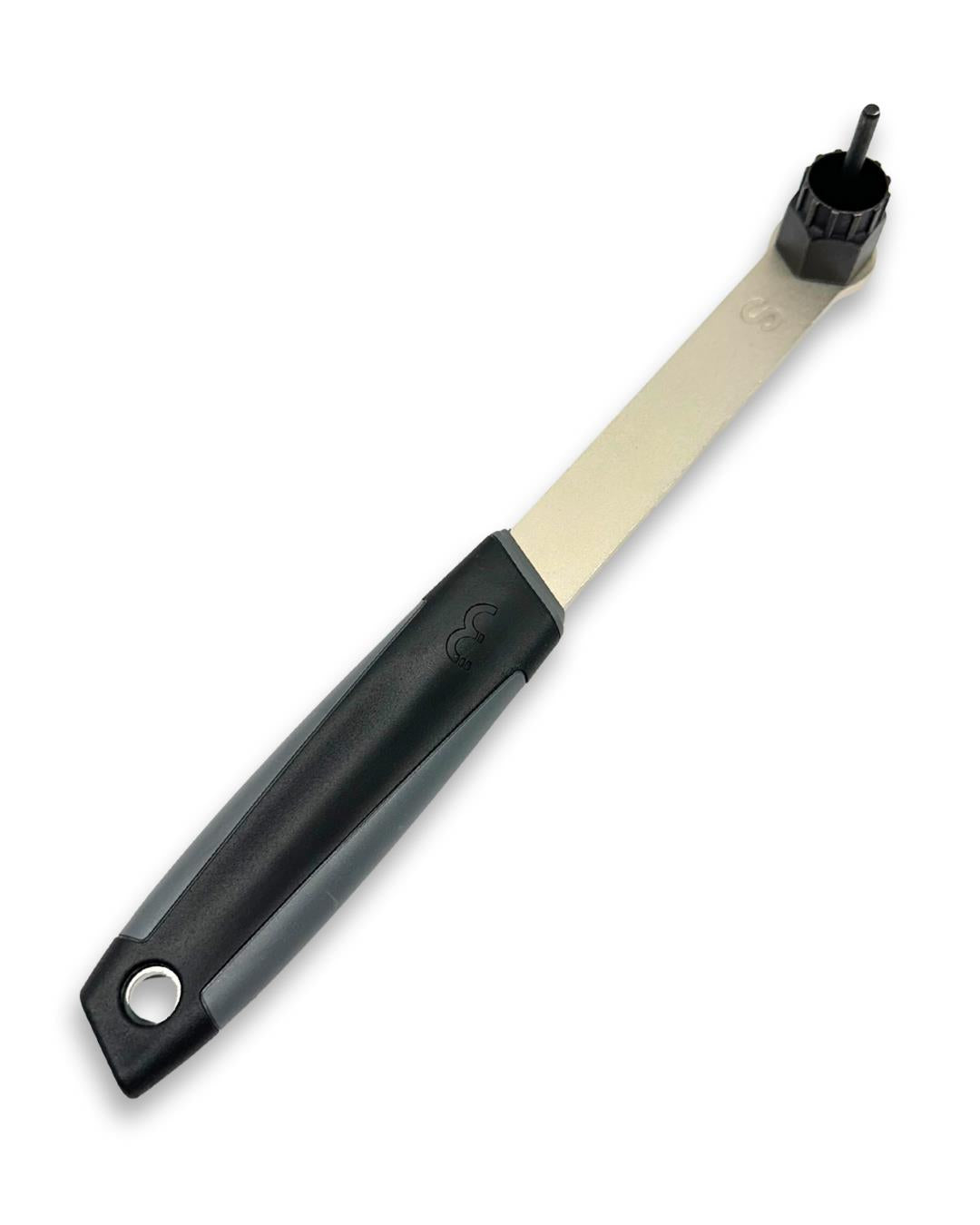 Drivetrain tool kit with chain whip, cassette lockring remover, T-RexGrip pliers, and LinkFix master-link tool