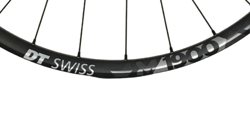 DT Swiss M1900 Spline 25 front wheel, 27.5/650B, 15x100 thru-axle, Center Lock disc, tubeless ready MTB wheel